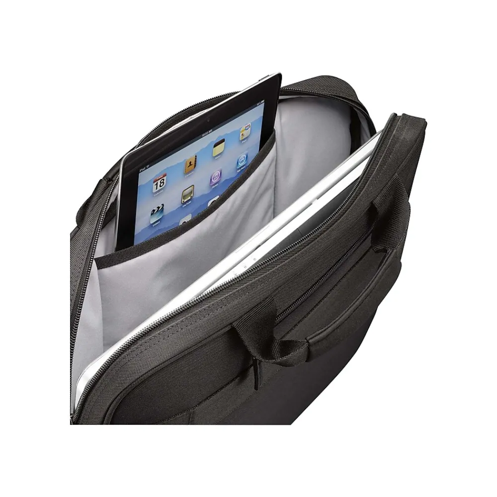 Laptop Bags|Case Logic 15" Polyester Laptop Bag, Black (3201433)