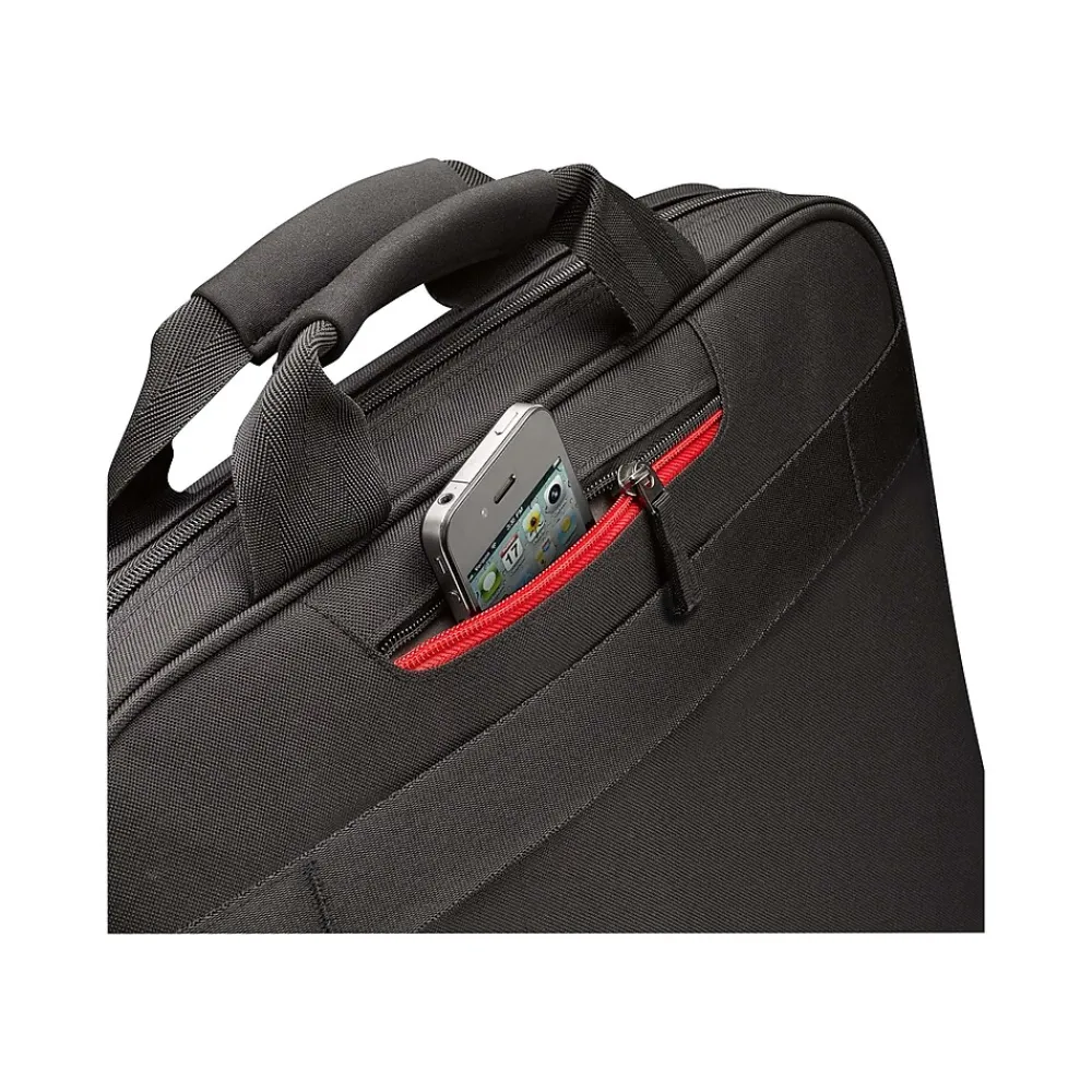 Laptop Bags|Case Logic 15" Polyester Laptop Bag, Black (3201433)
