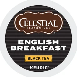 Celestial Seasonings Breakfast Blend Black Tea, Keurig® K-Cup® Pods, 24/Box (14731)