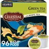 Celestial Seasonings Decaf Green Tea, Keurig K-Cup Pod, 24 Pods/Pack, 4 Packs/Carton (14737CT)