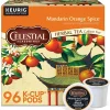 Celestial Seasonings Mandarin Orange Spice Tea, Keurig® K-Cup® Pods, 96/Carton (14735)
