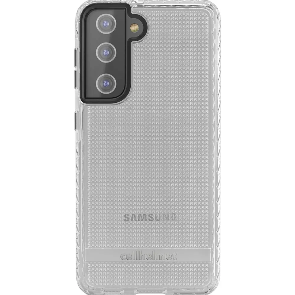 cellhelmet Altitude X Series Phone Case for Samsung Galaxy S21, Clear (CHELALTS2162CL)