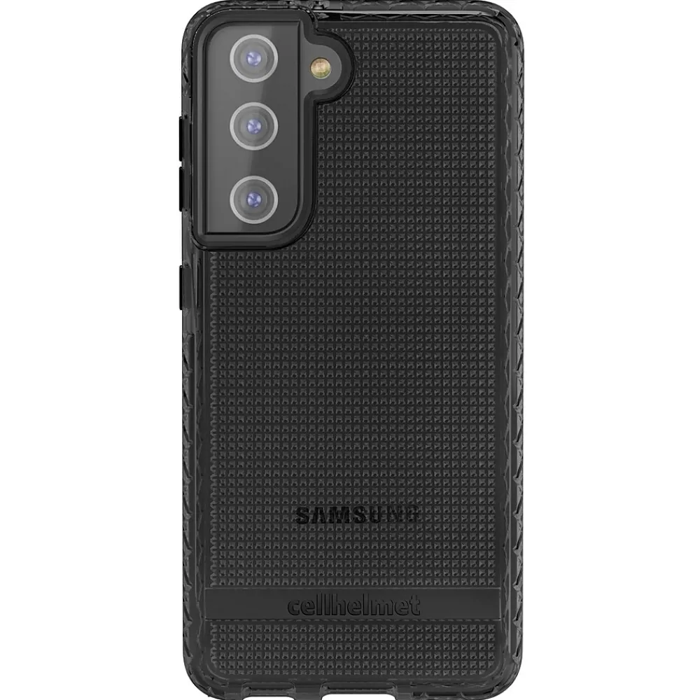 cellhelmet Altitude X Series Phone Case for Samsung Galaxy S21, Black (CHELALTS2162BK)