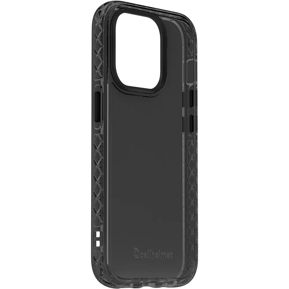 cellhelmet Altitude X Series Phone Case for iPhone 14 Pro, Onyx Black (CHELALTI1461BK)