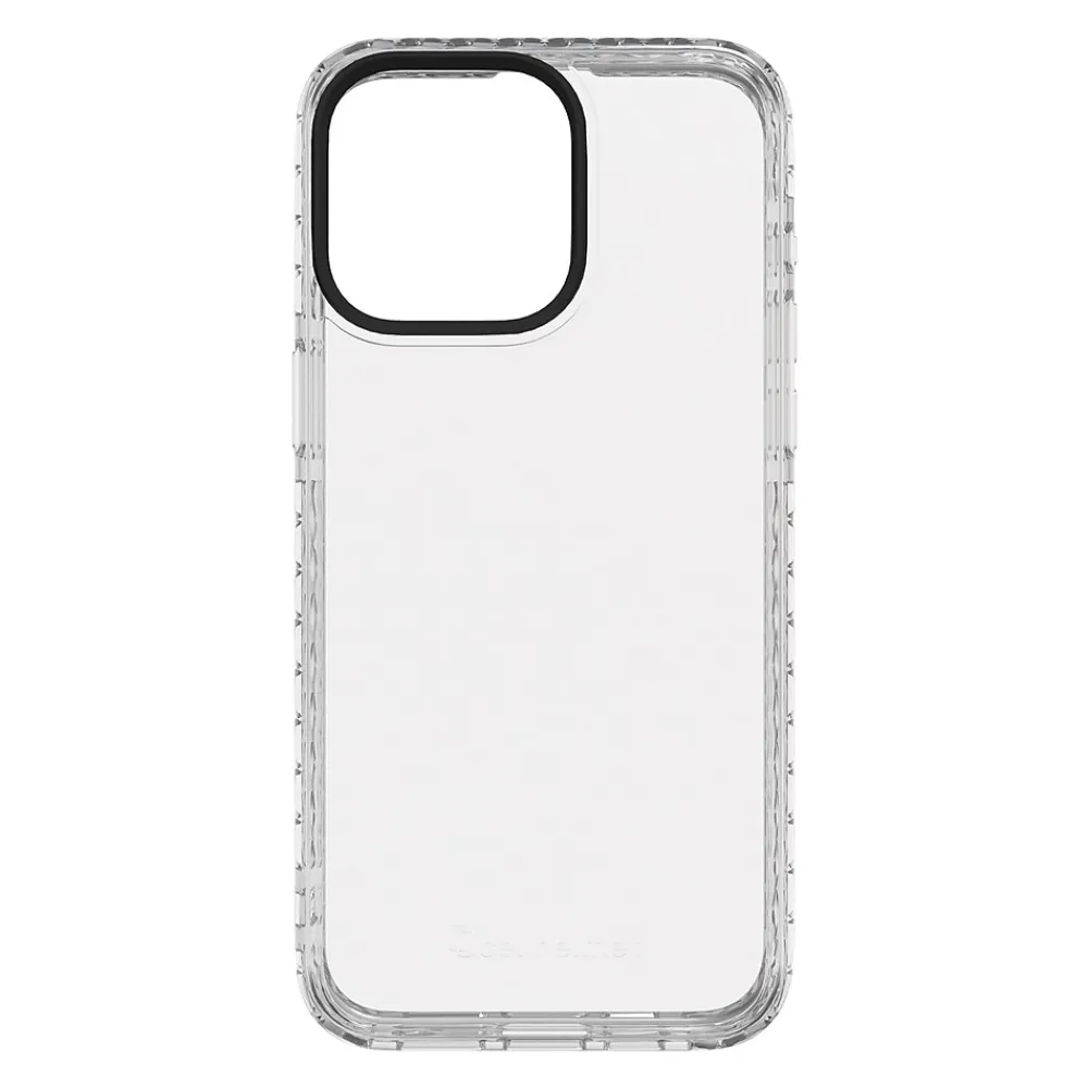 cellhelmet Altitude X Series Phone Case for iPhone 15 Pro Max (6.7"), Crystal Clear (C-ALT-i15-6.7PROMAX-CC)