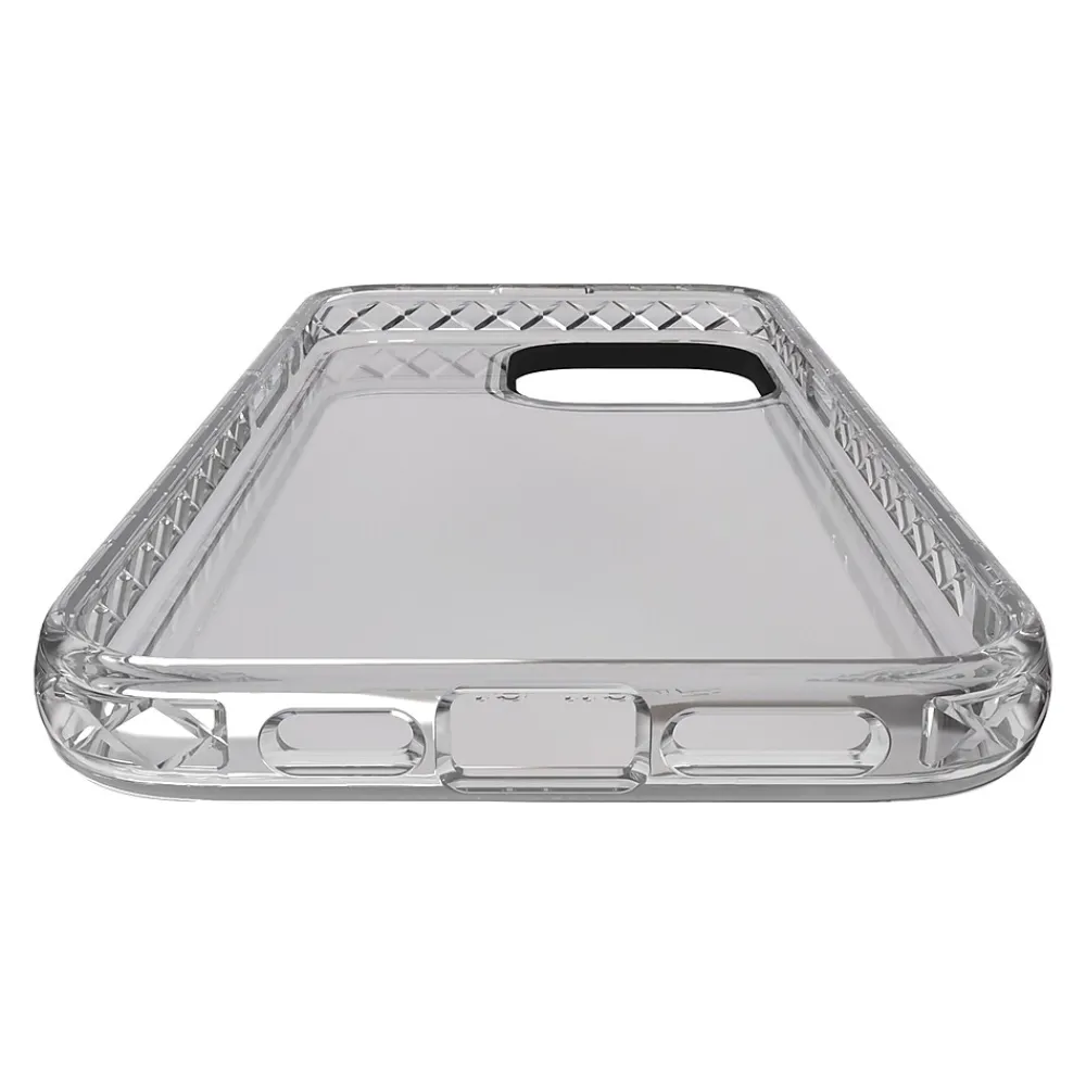 cellhelmet Altitude X Series Phone Case for iPhone 15 Pro Max (6.7"), Crystal Clear (C-ALT-i15-6.7PROMAX-CC)