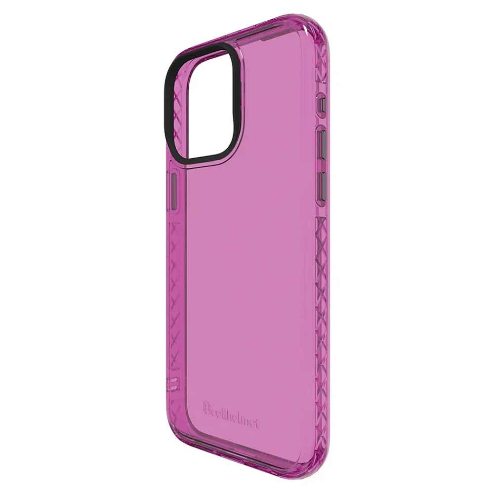 cellhelmet Altitude X Series Phone Case for iPhone 15 Pro Max (6.7"), Vivid Magenta (C-ALT-i15-6.7PROMAX-MAG)