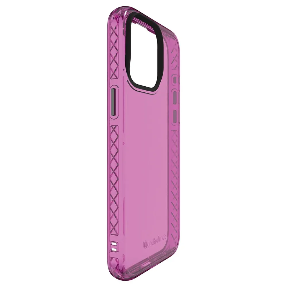 cellhelmet Altitude X Series Phone Case for iPhone 15 Pro Max (6.7"), Vivid Magenta (C-ALT-i15-6.7PROMAX-MAG)