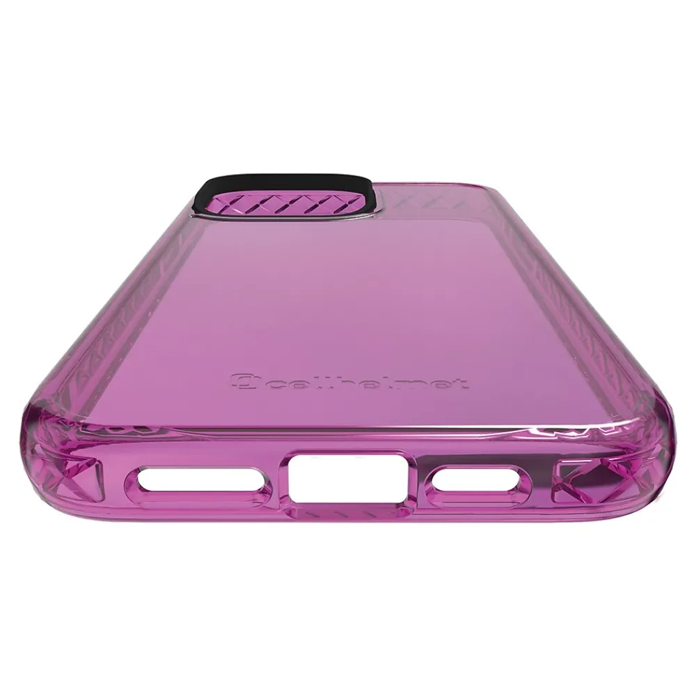 cellhelmet Altitude X Series Phone Case for iPhone 15 Pro Max (6.7"), Vivid Magenta (C-ALT-i15-6.7PROMAX-MAG)