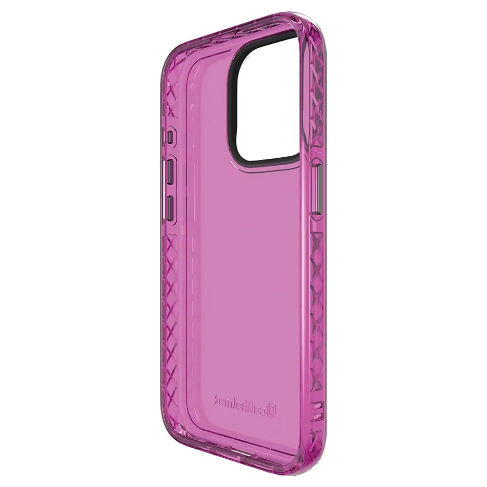 cellhelmet Altitude X Series Phone Case for iPhone 15 Pro (6.1"), Vivid Magenta (C-ALT-i15-6.1PRO-MAG)