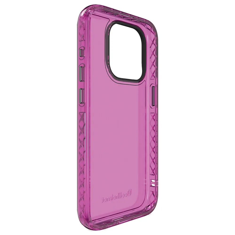 cellhelmet Altitude X Series Phone Case for iPhone 15 Pro (6.1"), Vivid Magenta (C-ALT-i15-6.1PRO-MAG)