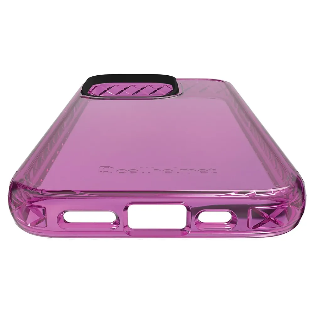 cellhelmet Altitude X Series Phone Case for iPhone 15 Pro (6.1"), Vivid Magenta (C-ALT-i15-6.1PRO-MAG)