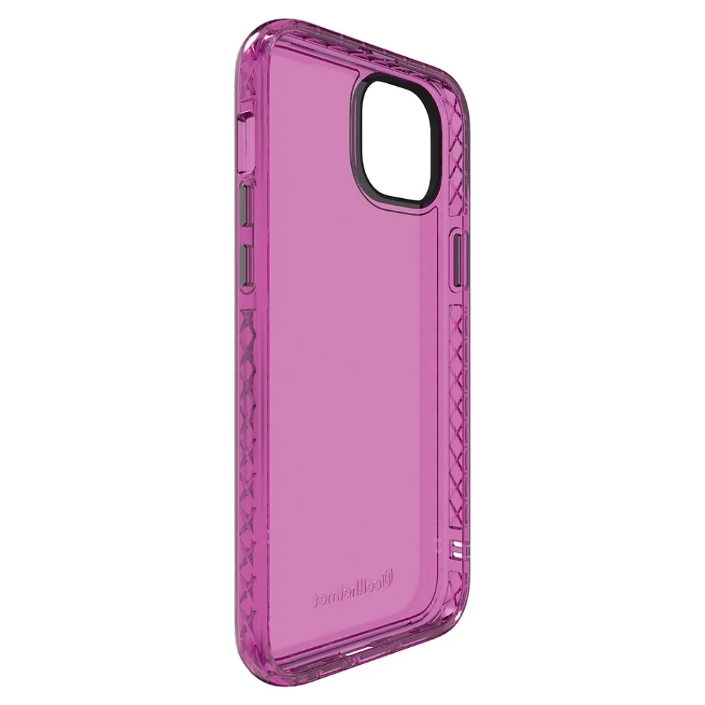 cellhelmet Altitude X Series Phone Case for iPhone 15 Plus (6.7"), Vivid Magenta (C-ALT-i15-6.7PLUS-MAG)