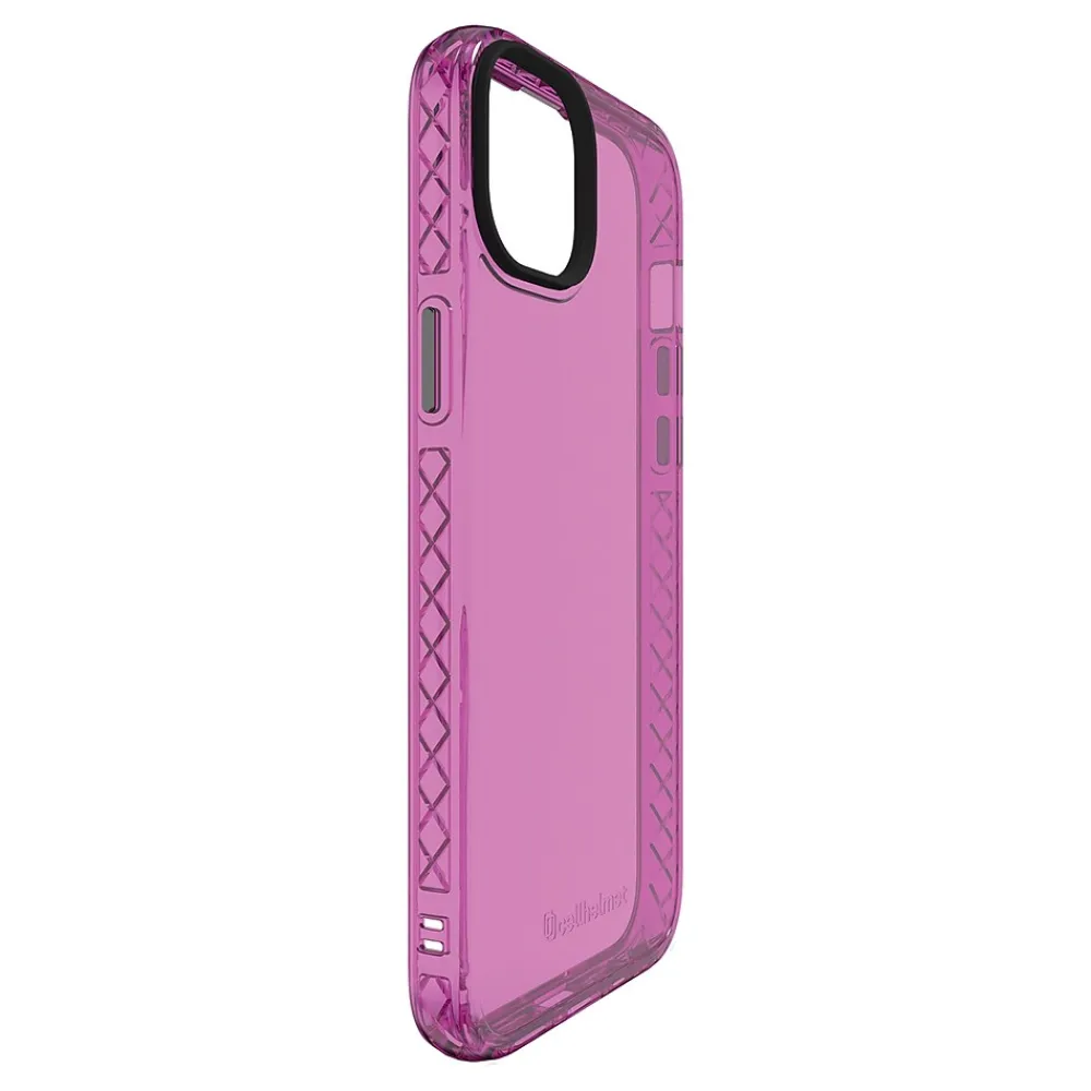 cellhelmet Altitude X Series Phone Case for iPhone 15 Plus (6.7"), Vivid Magenta (C-ALT-i15-6.7PLUS-MAG)