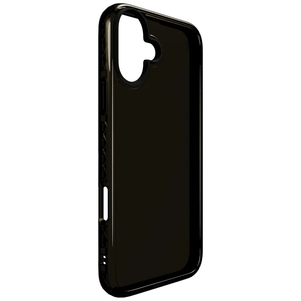 cellhelmet Altitude X Series Phone Case for iPhone 16 Plus, Shock Absorbing, Onyx Black (CA-105-BLK)
