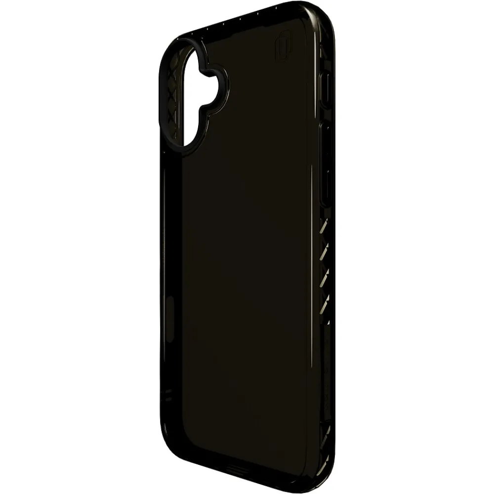 cellhelmet Altitude X Series Phone Case for iPhone 16 Plus, Shock Absorbing, Onyx Black (CA-105-BLK)