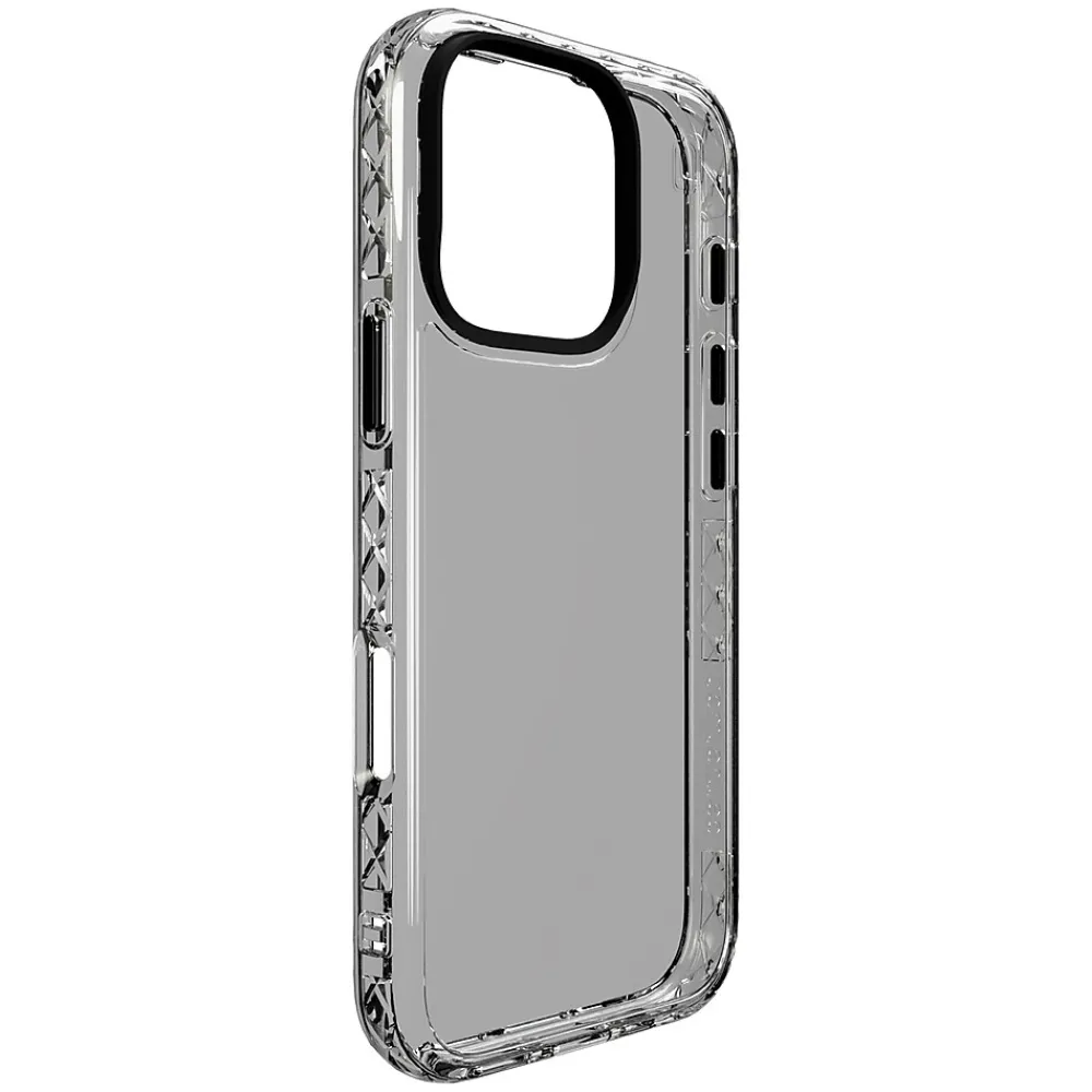 cellhelmet Altitude X Series Phone Case for iPhone 16 Pro, Shock Absorbing, Crystal Clear (CA-106-CC)