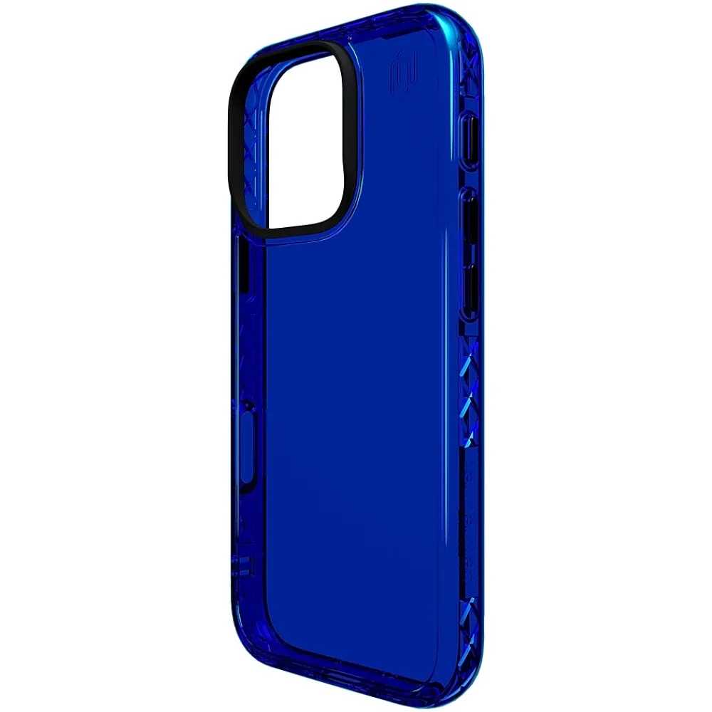 cellhelmet Altitude X Series Phone Case for iPhone 16 Pro, Shock Absorbing, Bermuda Blue (CA-106-BLU)