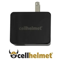 2.4-Amp Dual-Port Smart Wall Charger (WALL-2.5/2-B)<cellhelmet Discount