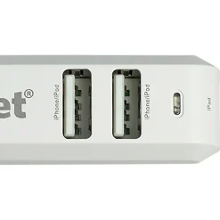 4.8-Amp 3-Port USB Car Charger (CAR-4.8/3-W)<cellhelmet New