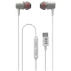 Bar Audio Earbuds, USB-C Connector, White (BAR-IN-EAR-TYPE-C)<cellhelmet Best