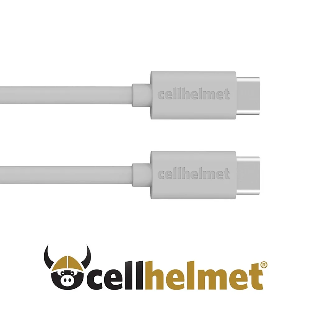 Charge and Sync USB-C to USB-C Cable, 10 Feet (CABLE-R-C-C-10-G)<cellhelmet