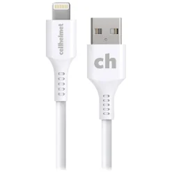 Charge and Sync USB-A to Lightning Round Cable, 10' (CABLE-LIGHT-A-10-R-W)<cellhelmet New
