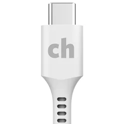 Charge and Sync USB-C to Lightning Round Cable, 1' (CABLE-R-LIGHT-TYPE-C-1)<cellhelmet New