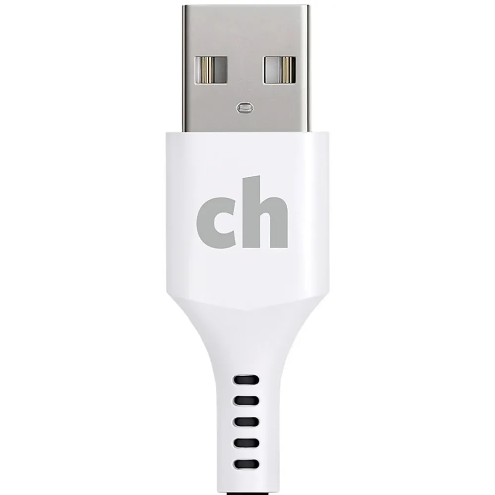 Charge and Sync USB-C to USB-A Round Cable, 1' (CABLE-C-A-1-R-G)<cellhelmet Clearance