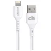 Charge and Sync USB-A to Lightning Round Cable, 1' (CABLE-LIGHT-A-1-R-W)<cellhelmet New