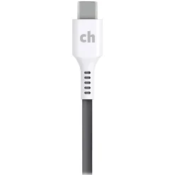 Charge and Sync USB-C to USB-C Round Cable, 10' (CABLE-C-C-10-R-G)<cellhelmet Online