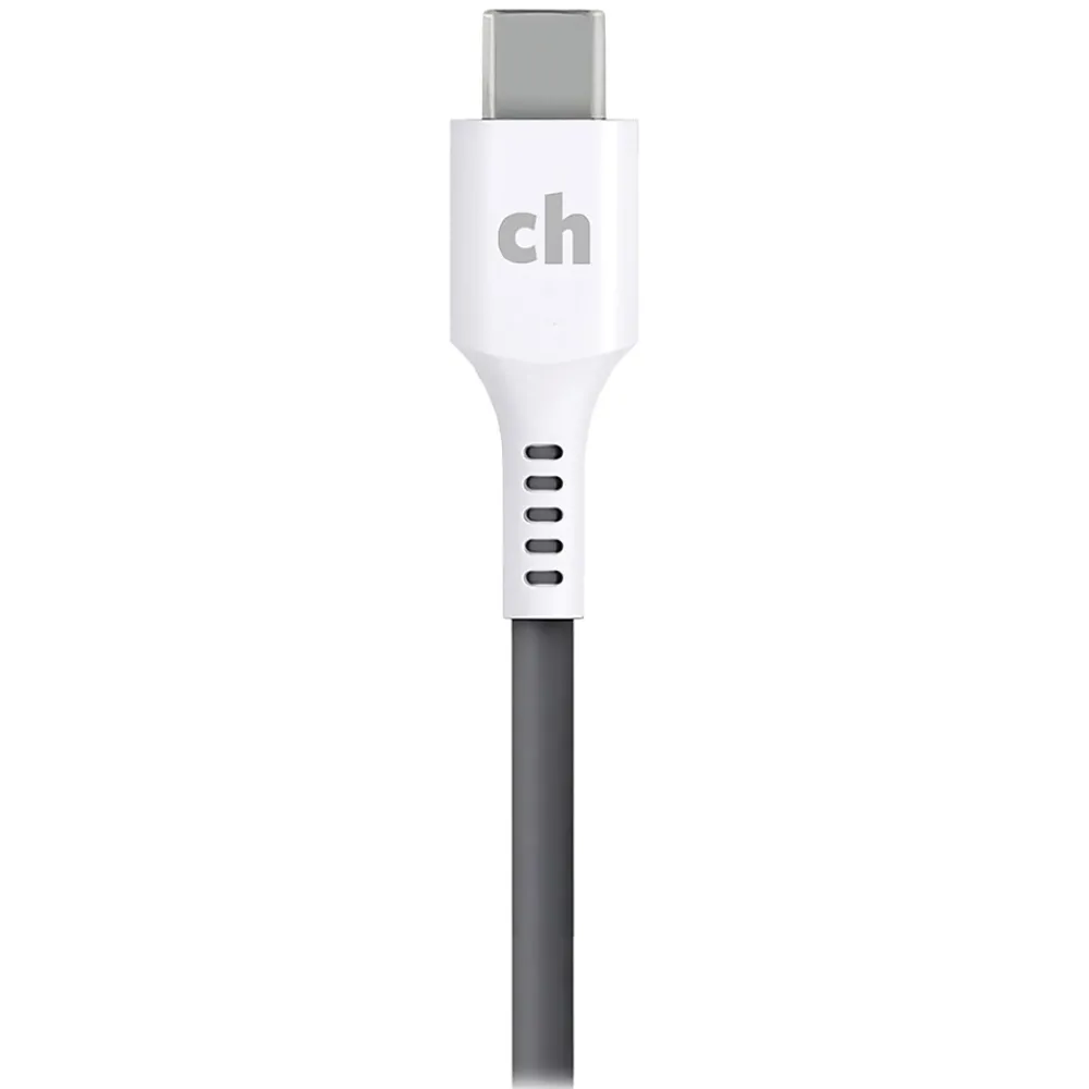 Charge and Sync USB-C to USB-C Round Cable, 10' (CABLE-C-C-10-R-G)<cellhelmet Online