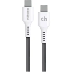 Charge and Sync USB-C to USB-C Round Cable, 10' (CABLE-C-C-10-R-G)<cellhelmet Online
