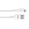 Charge and Sync USB-A to Lightning Round Cable, 3' (CABLE-LIGHT-A-3-R-W)<cellhelmet Online