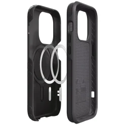 cellhelmet Fortitude Pro Series MagSafe Phone Case for iPhone 14 Pro, Onyx Black (CHELFRTI1461B)