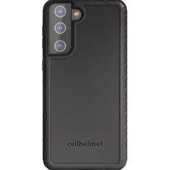 cellhelmet Fortitude Rugged Case for Samsung Galaxy S21 Plus, Shock Absorbing, Black (CHELFRTS2167OB)