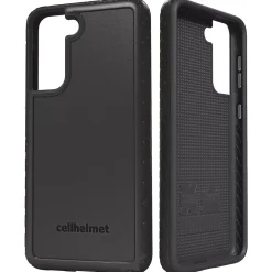 cellhelmet Fortitude Rugged Case for Samsung Galaxy S21 Plus, Shock Absorbing, Black (CHELFRTS2167OB)