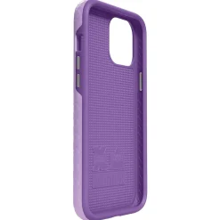 cellhelmet Fortitude Rugged Case for iPhone 12/12 Pro, Shock Absorbing, Purple (CHELCFORTI61LB)