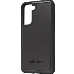cellhelmet Fortitude Rugged Case for Samsung Galaxy S21, Shock Absorbing, Black (CHELFRTS2162OB)