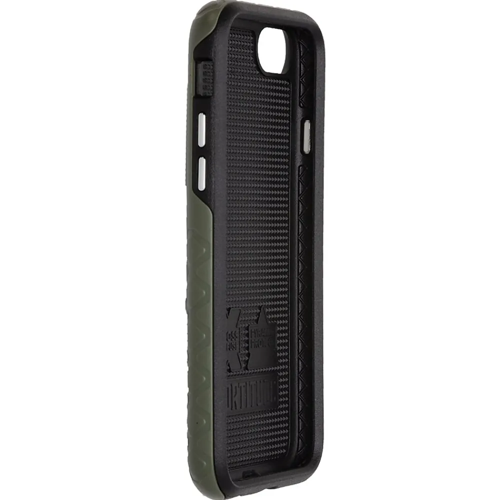 cellhelmet Fortitude Rugged Case for iPhone 6/6S/7/8, Shock Absorbing, Olive Drab Green (CHELCHPCFOI8OD)