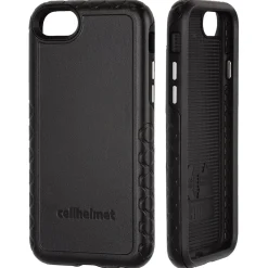 cellhelmet Fortitude Rugged Case for iPhone 6/6S/7/8, Shock Absorbing, Black (CHELCHPCFOI8OB)