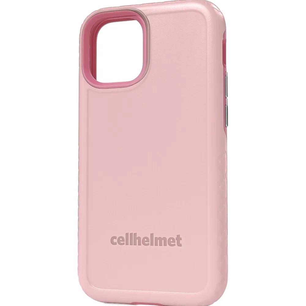 cellhelmet Fortitude Rugged Case for iPhone 12 Pro Max, Shock Absorbing, Pink (CHELCFORTI67PM)