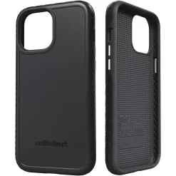 cellhelmet Fortitude Rugged Case for iPhone 12 Pro Max, Shock Absorbing, Black (CHELCFORTI67OB)