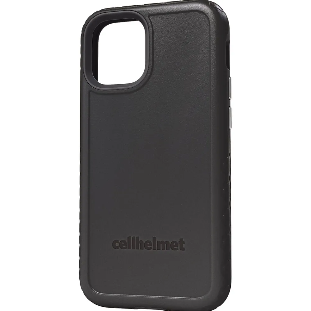 cellhelmet Fortitude Rugged Case for iPhone 12 Pro Max, Shock Absorbing, Black (CHELCFORTI67OB)