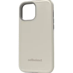 cellhelmet Fortitude Rugged Case for iPhone 12/12 Pro, Shock Absorbing, Gray (CHELCFORTI61GY)