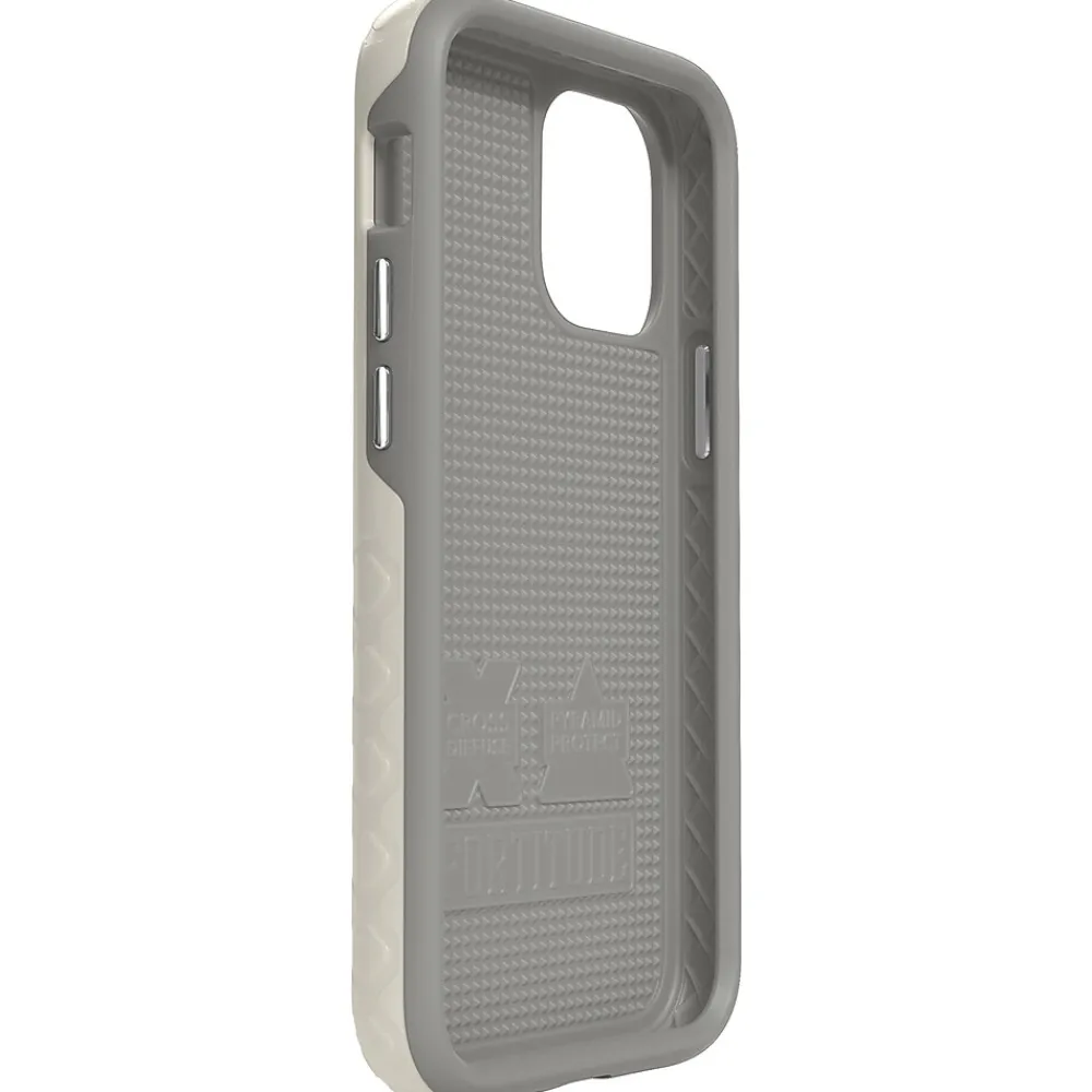 cellhelmet Fortitude Rugged Case for iPhone 12 mini, Shock Absorbing, Gray (CHELCFORTI54GY)