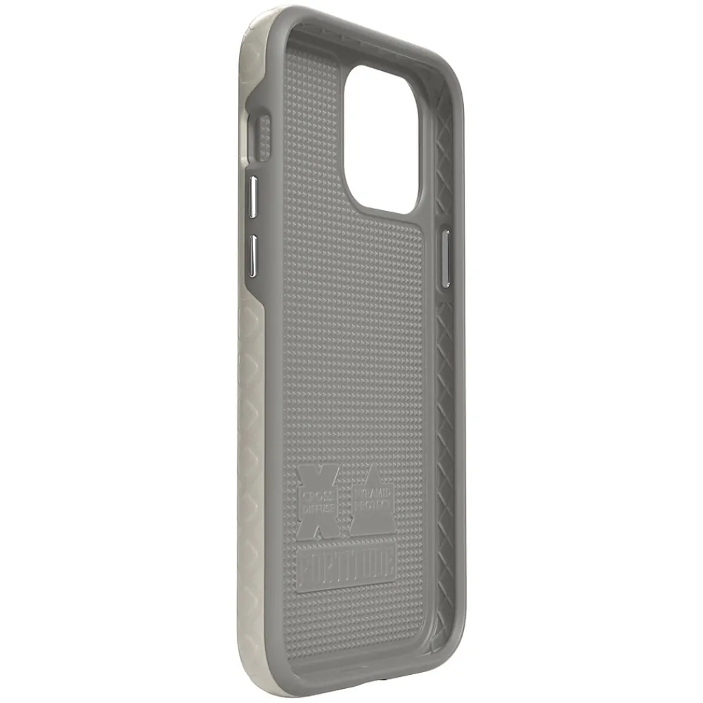 cellhelmet Fortitude Series Phone Case for iPhone 13 Pro Max, Gray (C-Fort-i6.7-2021-GRY)