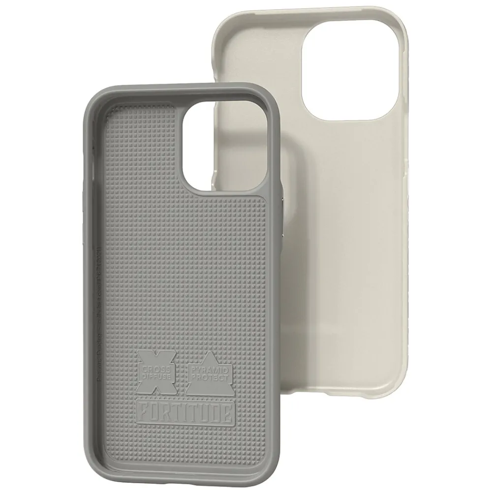 cellhelmet Fortitude Series Phone Case for iPhone 13 Pro Max, Gray (C-Fort-i6.7-2021-GRY)