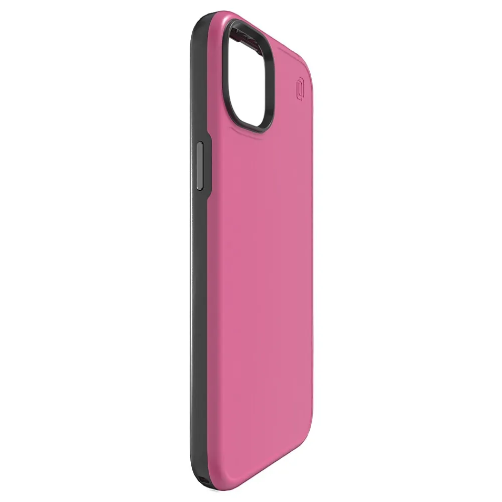 cellhelmet Fortitude Series MagSafe Phone Case for iPhone 15 Plus (6.7"), Vivid Magenta (C-FORT-i15-6.7PLUS-MAG)