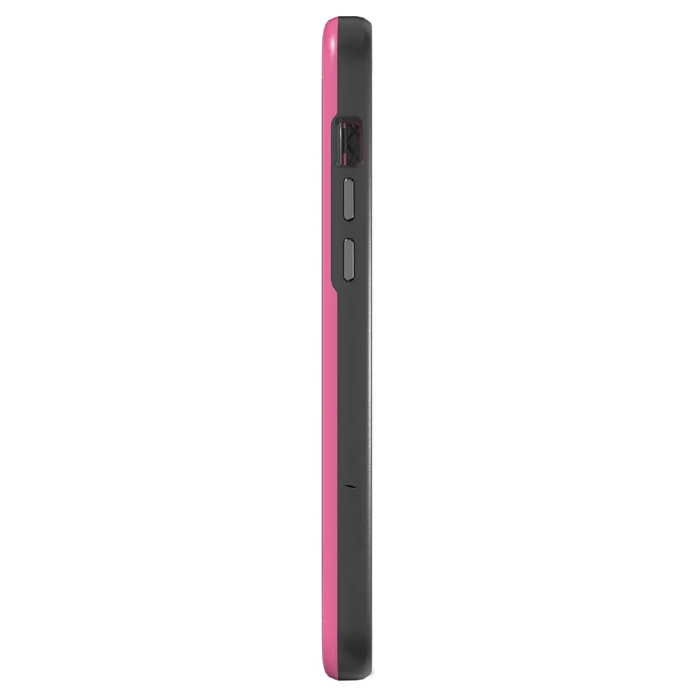 cellhelmet Fortitude Series MagSafe Phone Case for iPhone 15 Plus (6.7"), Vivid Magenta (C-FORT-i15-6.7PLUS-MAG)